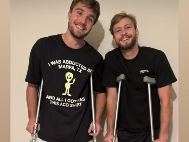 Pedro comenz su rehabilitacin tras la operacin de rodilla